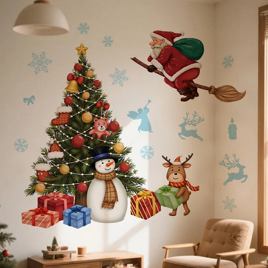 Whimsical Christmas Wall Decal For Home Décor-HomeDecorDecals_com
