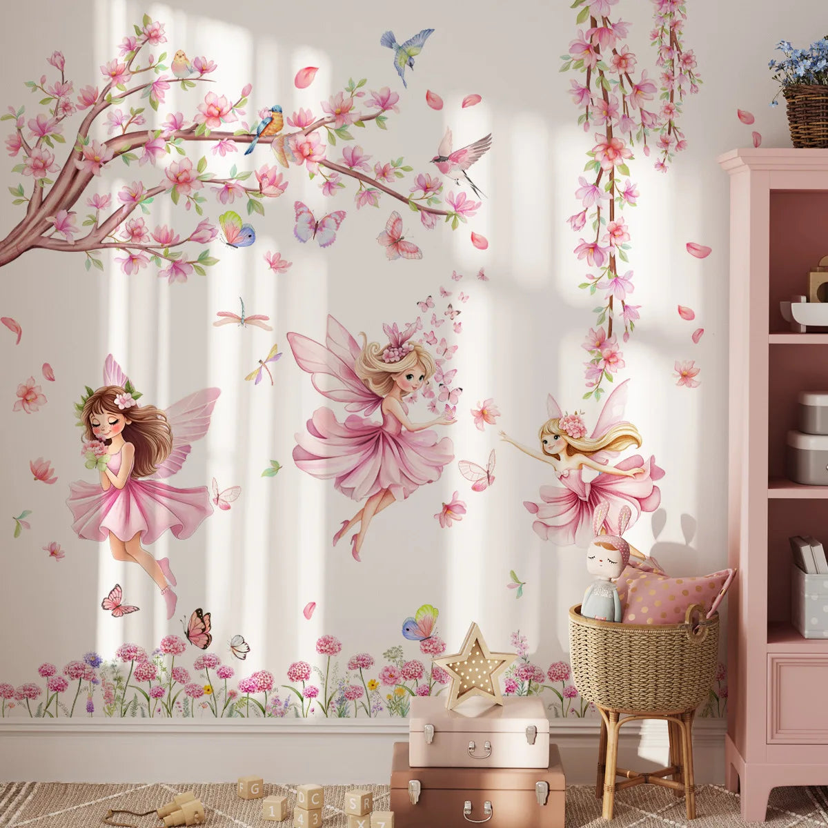 Creative Ink Style Landscape Painting Wall Decal | Home Decor displayed in room decor by HomeDecorDecals.