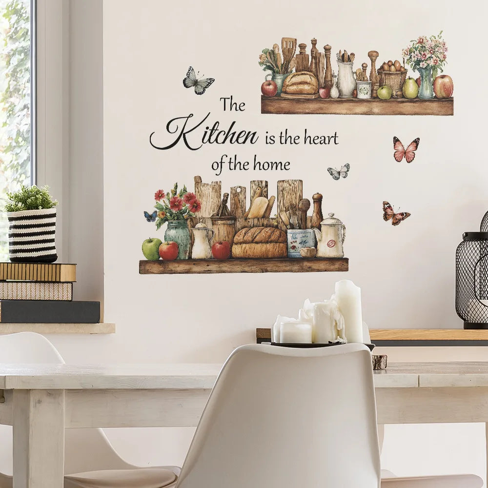 Self-adhesive Wall Stickers for Kitchenware, Bedroom, Living Room, Entrance Hall, Wardrobe, Dormitory and Home Decoration-HomeDecorDecals_com