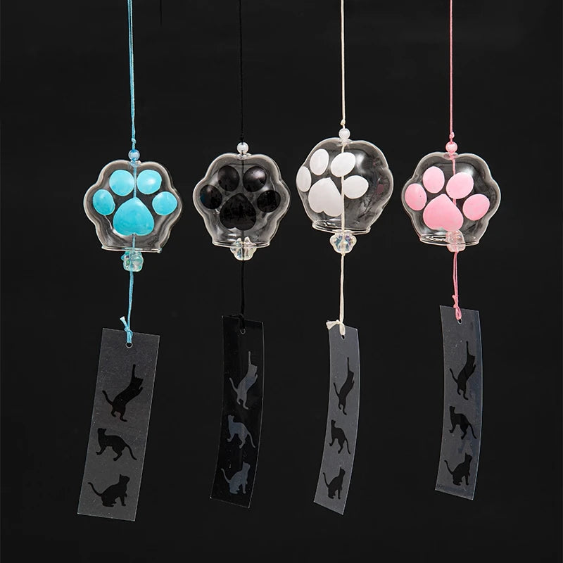 Stained Glass Wind Chimes Small Golden Fish Wind Chimes Can DIY Hand-painted Outdoor Hanging Ornaments Birthday Gift Crafts-HomeDecorDecals_com