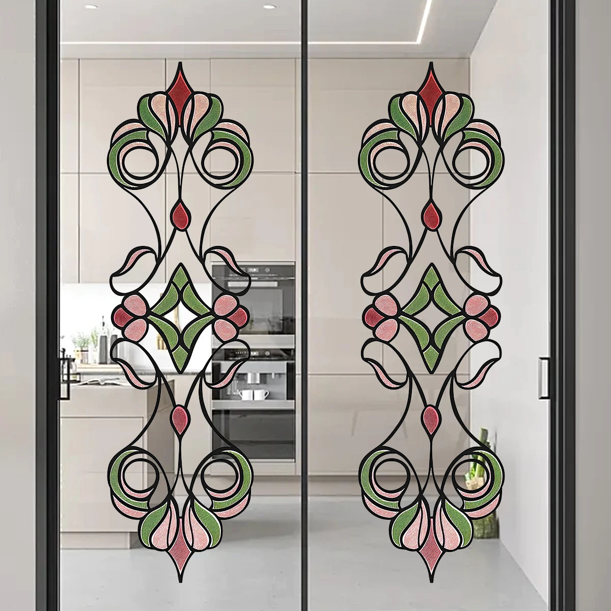 Abstract Geometric Wall Sticker for Kids Bedroom And Living Room-HomeDecorDecals_com