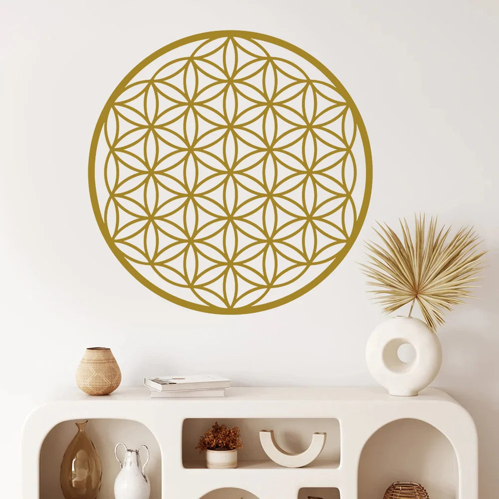 Flower of Life Wall Decal | Home Decor by HomeDecorDecals.