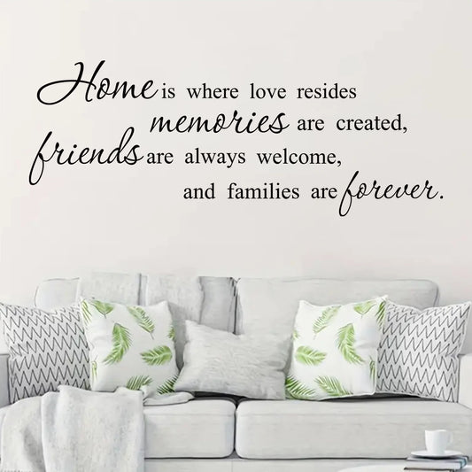 Encouraging Text Wall Decal | Home Decor removable peel and stick wall decal by HomeDecorDecals.