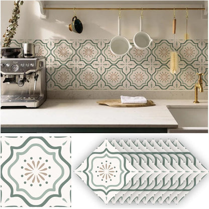 Vinyl Waterproof Tile Decal | Home Decor by HomeDecorDecals.