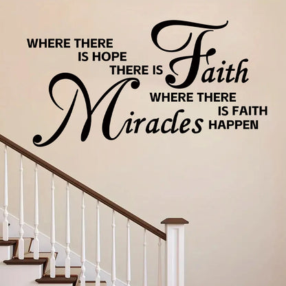 Positive Text Wall Decal | Home Decor by HomeDecorDecals.
