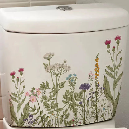 Wild Flowers Peel and Stick Wall Decal | Home Decor displayed in room decor by HomeDecorDecals.