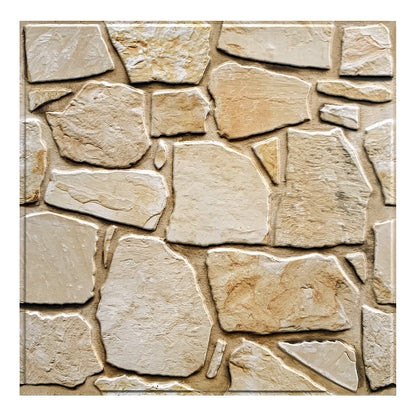 3D Tile Stickers, 3D Faux Stone Textures, Matte, 30cm x 30cm, Water and Mold Resistant, for Living Room, Kitchen Wall Update-HomeDecorDecals_com