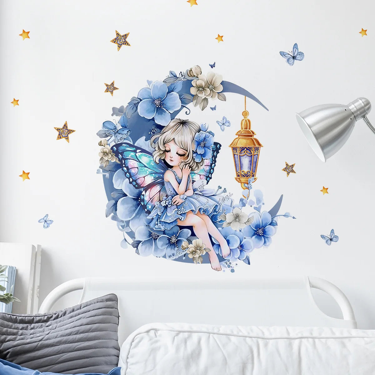 Creative cartoon Wall Stickers Home Wall Decor detachable Self-adhesive Kids Room Decoration Bedroom Background Wall Stickers-HomeDecorDecals_com
