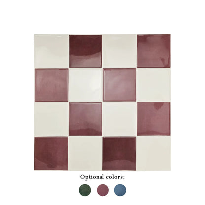 10/30 PC 3D Mosaic Style Self-Adhesive Wall Tile Kitchen Backsplash Suitable for Kitchen Wall Decoration Square 10.5" x 10.5"-HomeDecorDecals_com