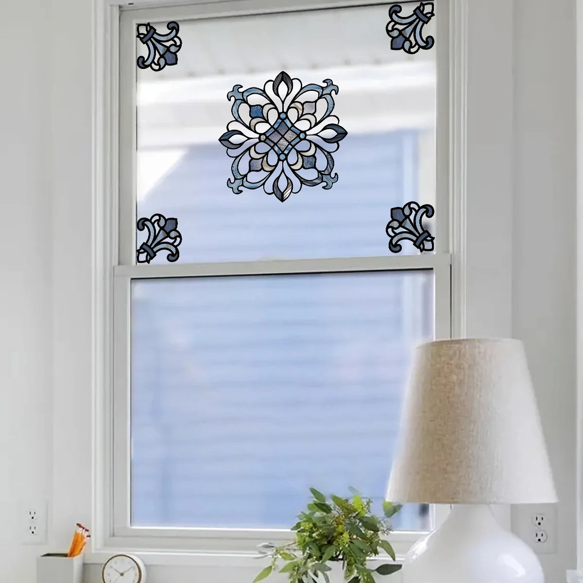 Creative Moroccan Style Geometric Pattern Wall Decal | Home Decor design details by HomeDecorDecals.