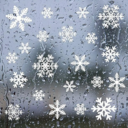 Christmas Snowflakes Wall Decal | Home Decor by HomeDecorDecals.