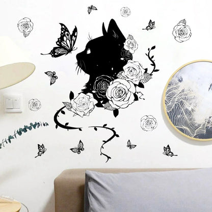 Creative cartoon Wall Stickers Home Wall Decor detachable Self-adhesive Kids Room Decoration Bedroom Background Wall Stickers-HomeDecorDecals_com