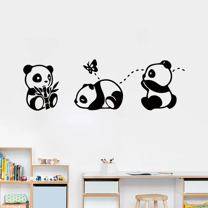 Children's Room Wall Stickers Cartoon Animals on Train Airplane Hot Air Balloon Wall Decals Baby Nursary Kindergarten Decoration-HomeDecorDecals_com