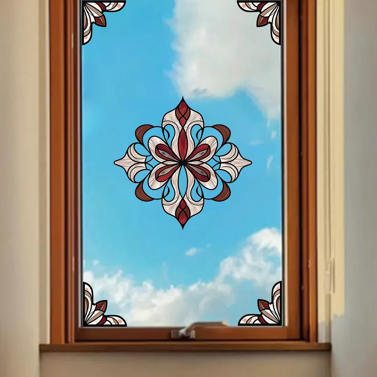 Close-up view of Creative Geometric Patterns Wall Decal | Home Decor by HomeDecorDecals.