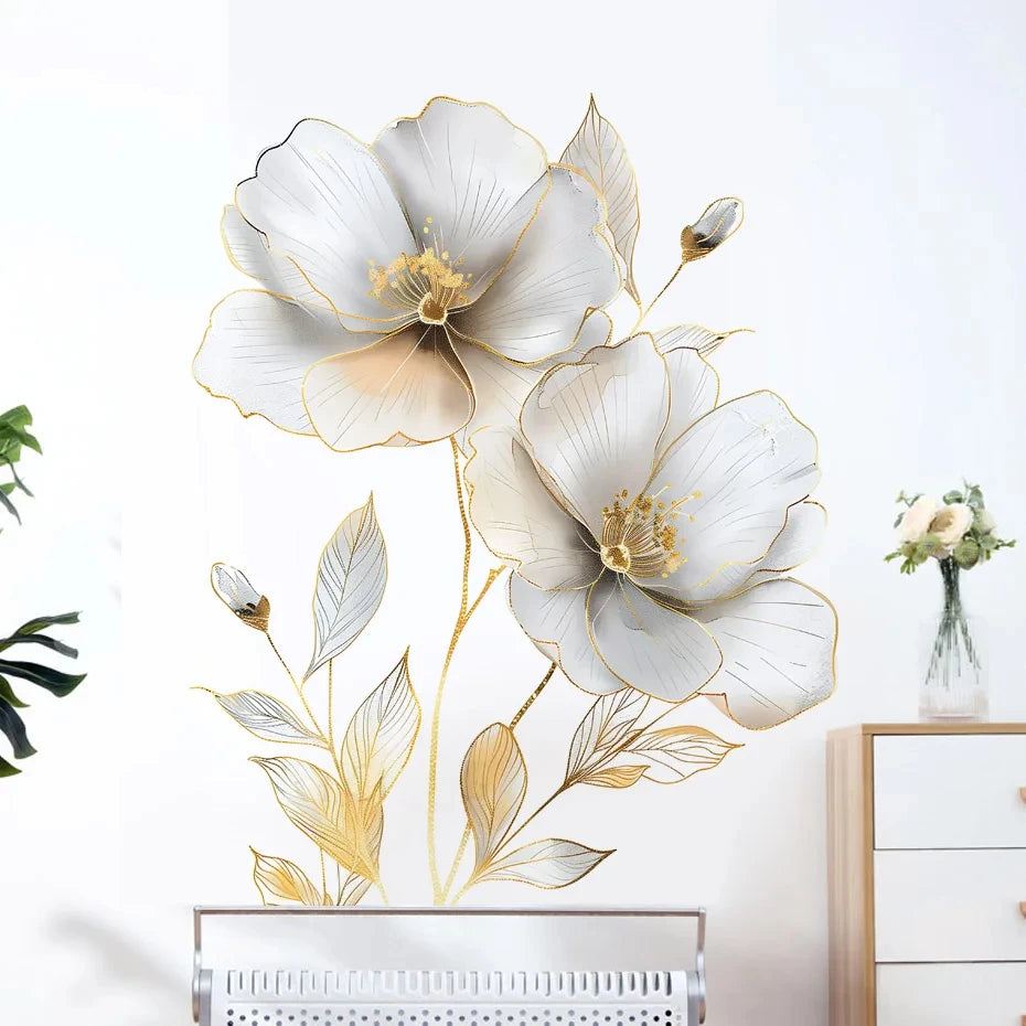 Flower Wall Decal | Home Decor by HomeDecorDecals.