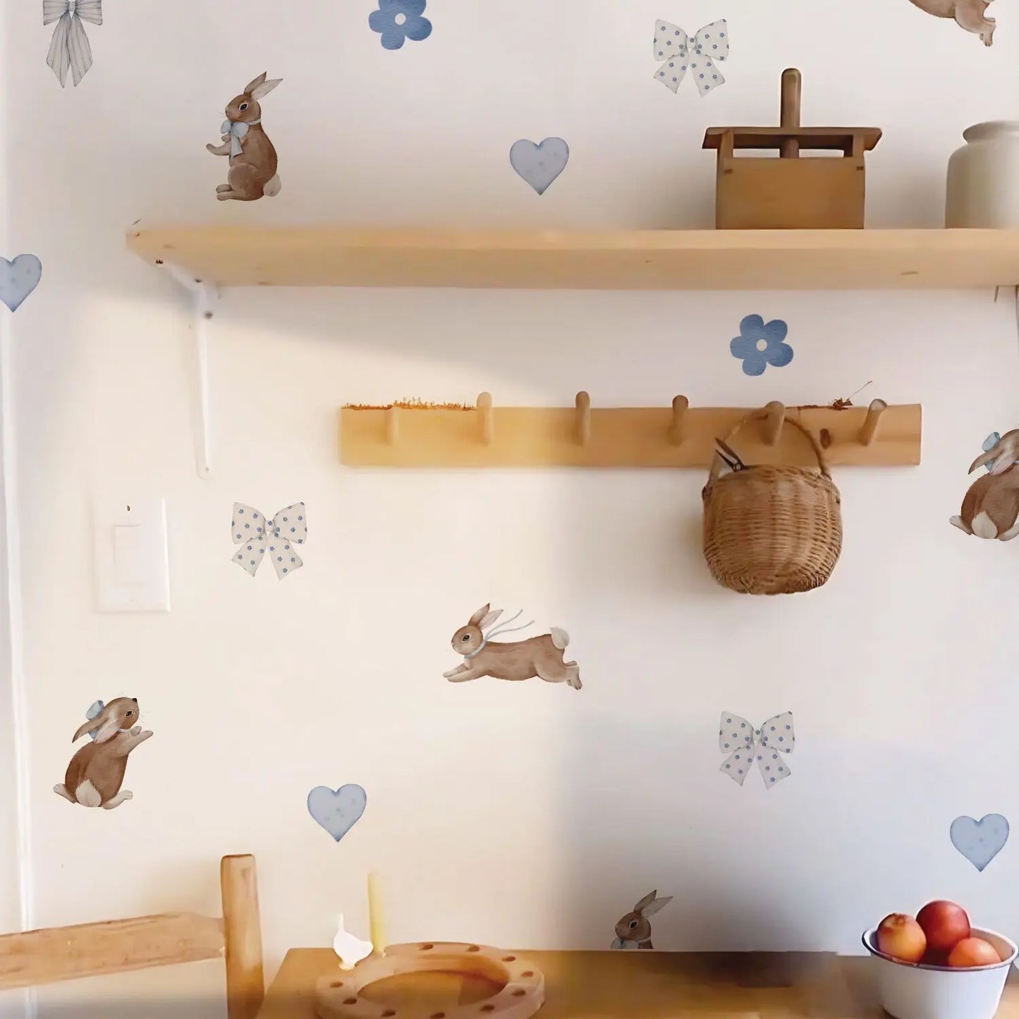 Liberty Bunny Wall Decal | Home Decor by HomeDecorDecals.
