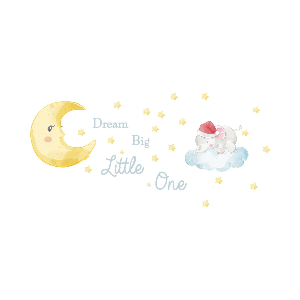 Children's Room Wall Stickers Cartoon Animals on Train Airplane Hot Air Balloon Wall Decals Baby Nursary Kindergarten Decoration-HomeDecorDecals_com