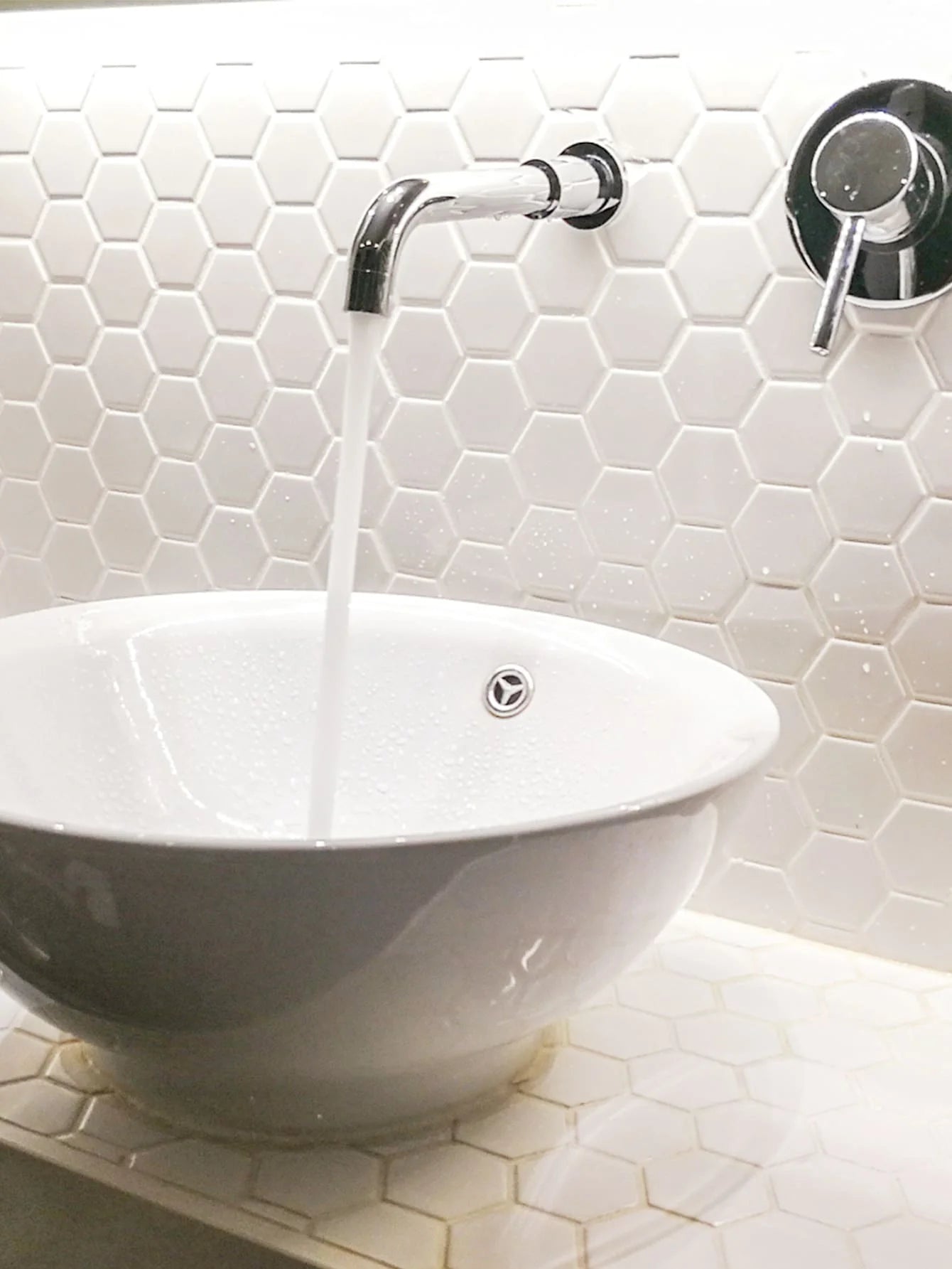 Additional view of Large Hexagonal Wall Tiles | Home Decor by HomeDecorDecals.