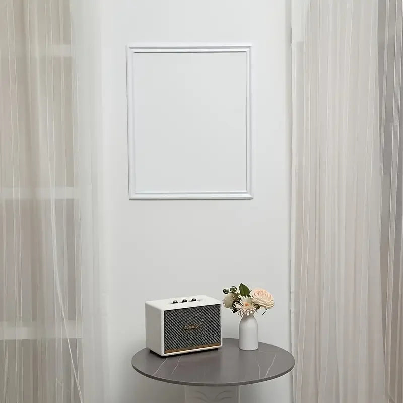 1 Roll of Elegant Self-Adhesive PVC Decorative Strips - Flexible and Bendable for Walls, Floors and Cabinets, 3.3 Foot Long, Eur-HomeDecorDecals_com