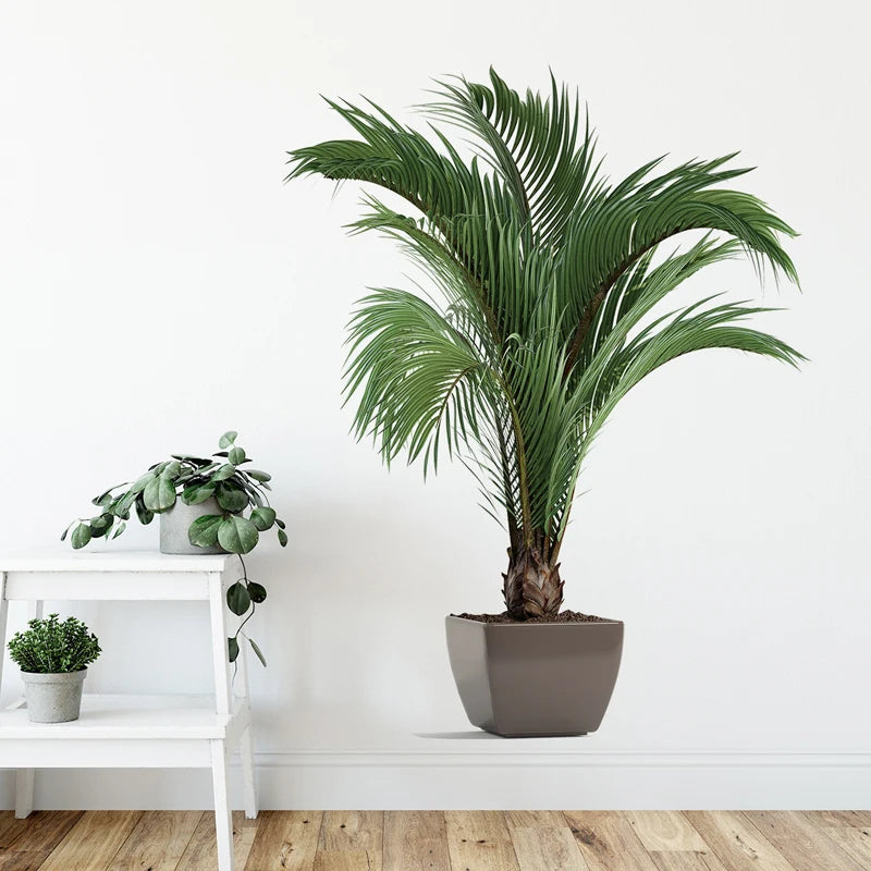 Greenery Potted Plants Simulation Flower Pots Wall Decals Bedroom Living Room Entrance Home Wall Decoration Stickers-HomeDecorDecals_com