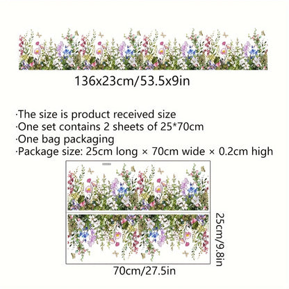 Additional view of Floral and Botanical Wall Decal | Home Decor by HomeDecorDecals.