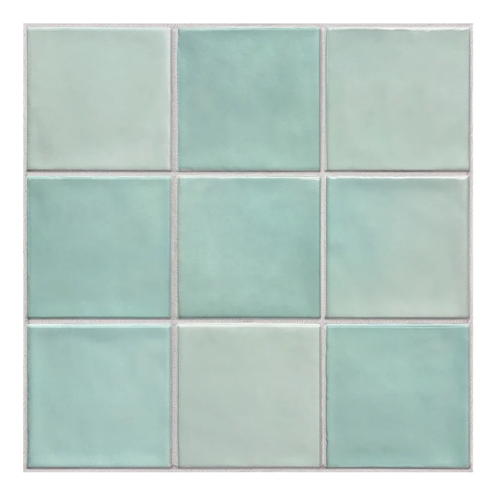 Additional view of Waterproof 3D Matte Tile Vinyl Wall Decal | Room Decor by HomeDecorDecals.