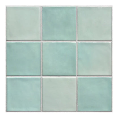 Additional view of Waterproof 3D Matte Tile Vinyl Wall Decal | Room Decor by HomeDecorDecals.