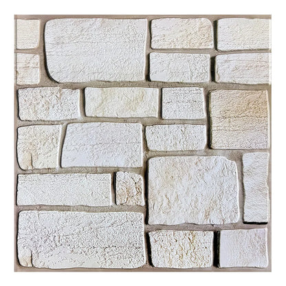 3D Tile Stickers, 3D Faux Stone Textures, Matte, 30cm x 30cm, Water and Mold Resistant, for Living Room, Kitchen Wall Update-HomeDecorDecals_com