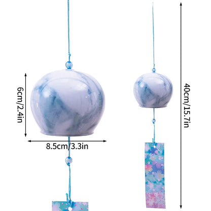 Stained Glass Wind Chimes Small Golden Fish Wind Chimes Can DIY Hand-painted Outdoor Hanging Ornaments Birthday Gift Crafts-HomeDecorDecals_com