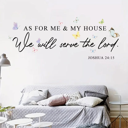 Inspirational Spiritual Quotes Text Wall Decal | Home Decor design details by HomeDecorDecals.