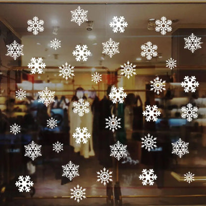 Christmas Snowflakes Wall Decal | Home Decor design details by HomeDecorDecals.