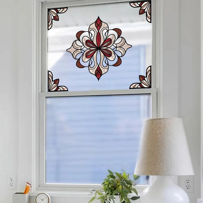 Creative Geometric Patterns Wall Decal | Home Decor displayed in room decor by HomeDecorDecals.