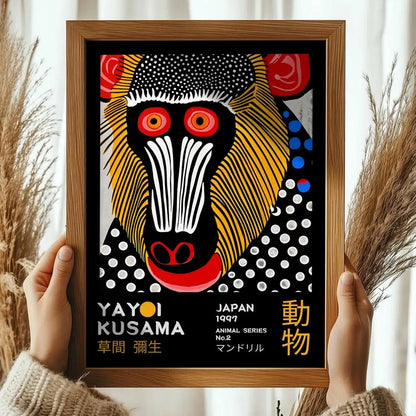 Pop Artist Yayoi K_Kusama Poster Decorative Wall Art Stickers Mural Photo Print for Home Living Room Hallway Decor-HomeDecorDecals_com