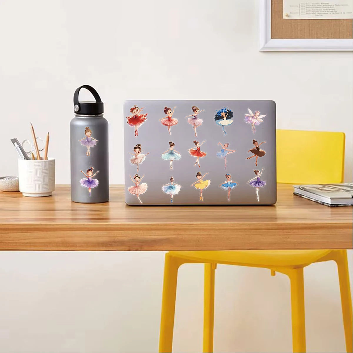 Ballet Harajuku Waterproof Aesthetic Decal | Home Decor design details by HomeDecorDecals.