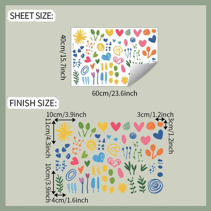 Additional view of Simple Pattern DIY Wall Decal | Room Decor by HomeDecorDecals.