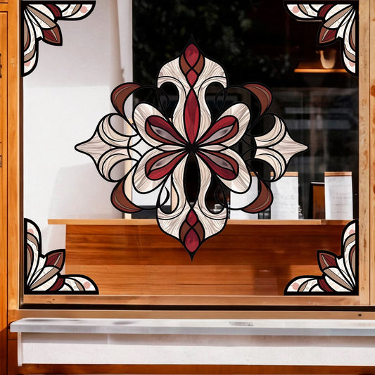 Creative Geometric Patterns Wall Decal | Home Decor removable peel and stick wall decal by HomeDecorDecals.