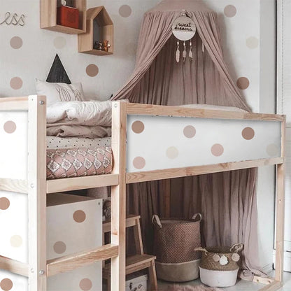 Boho Polka Dots Wall Decal | Home Decor design details by HomeDecorDecals.