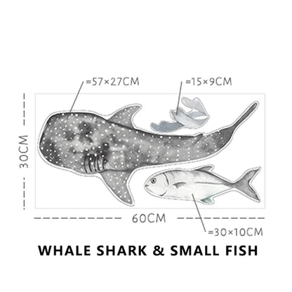 Underwater Sea Animals World Wall Decal | Home Decor home decor design by HomeDecorDecals.