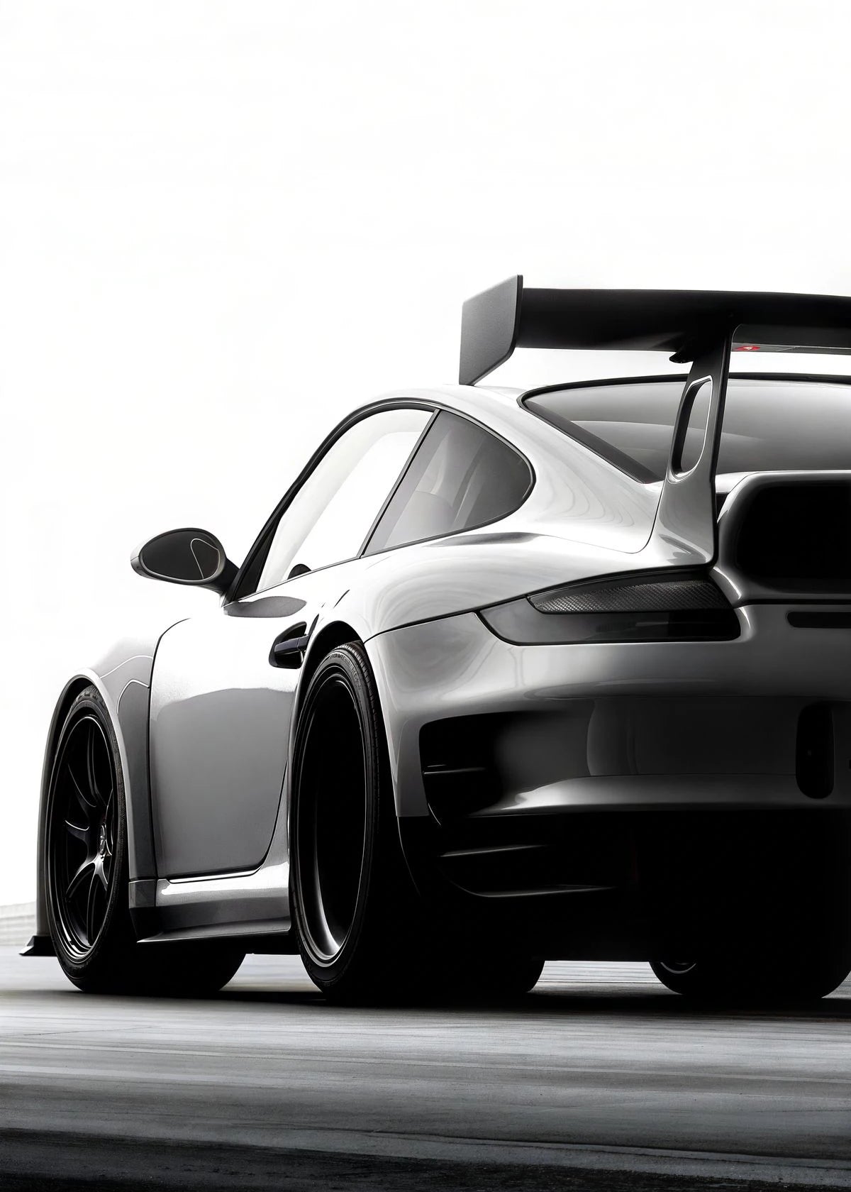 Black and White Luxury Car Art Poster Poster Canvas Painting Print Home Living Room Bedroom Entrance Bar Cafe Art Decoration-HomeDecorDecals_com