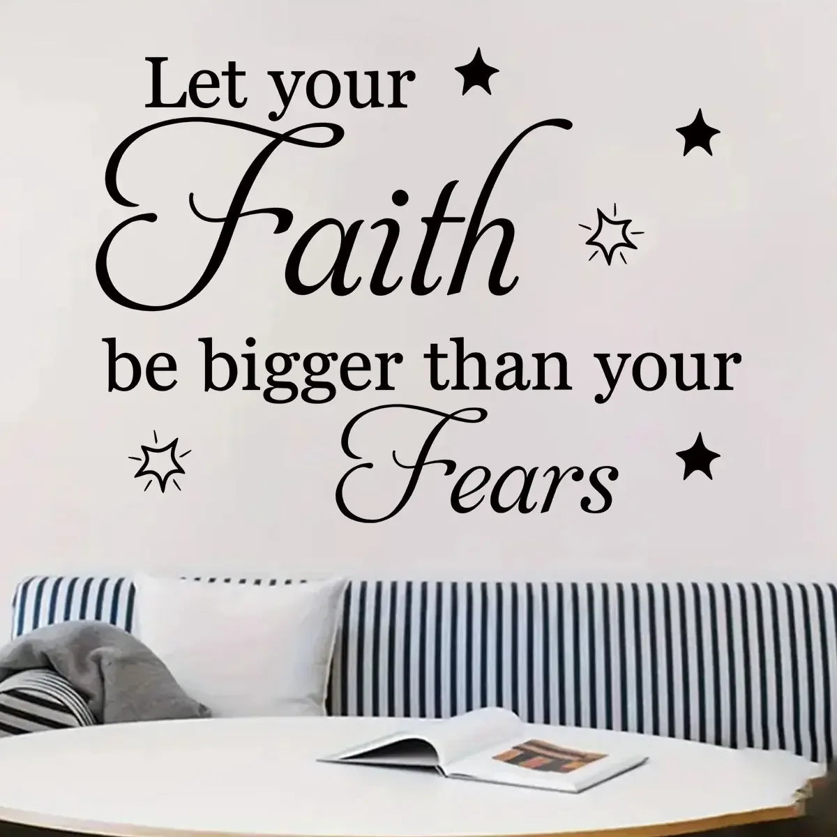 Inspirational Quotes Star Wall Decal | Home Decor design details by HomeDecorDecals.