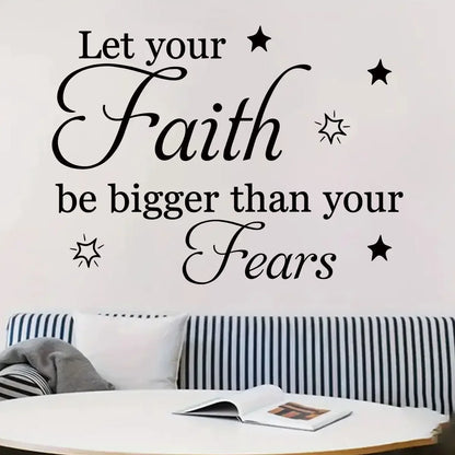 Inspirational Quotes Star Wall Decal | Home Decor design details by HomeDecorDecals.