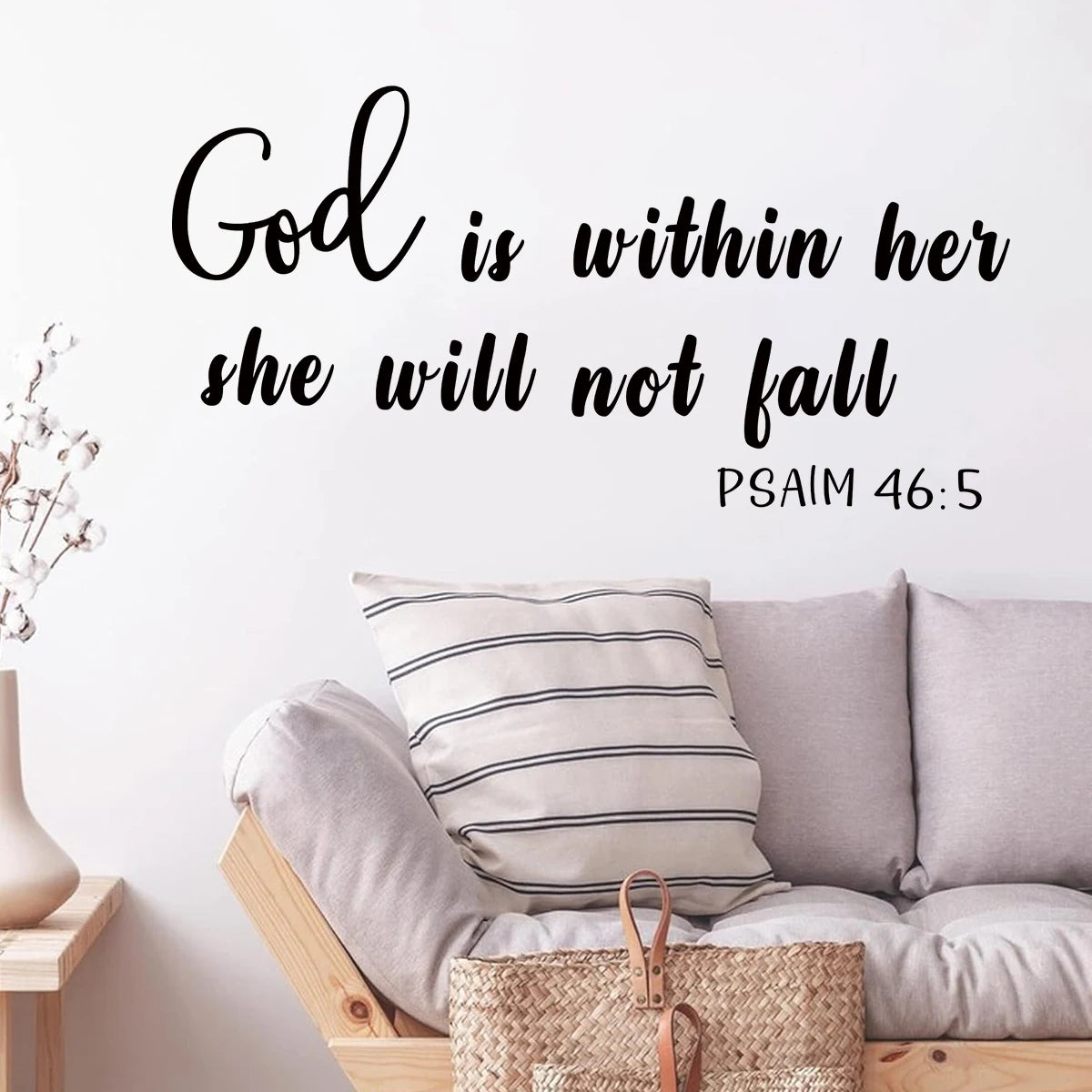 Creative Encouraging Text Wall Decal | Home Decor removable peel and stick wall decal by HomeDecorDecals.