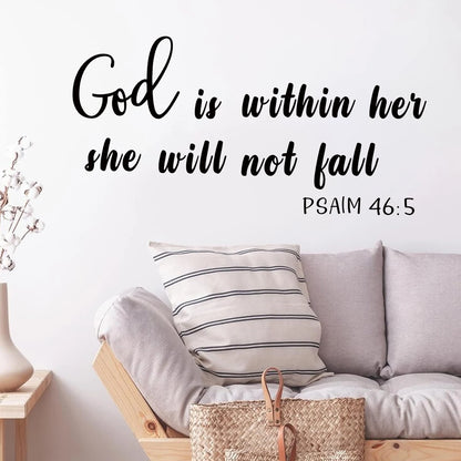 Creative Encouraging Text Wall Decal | Home Decor removable peel and stick wall decal by HomeDecorDecals.
