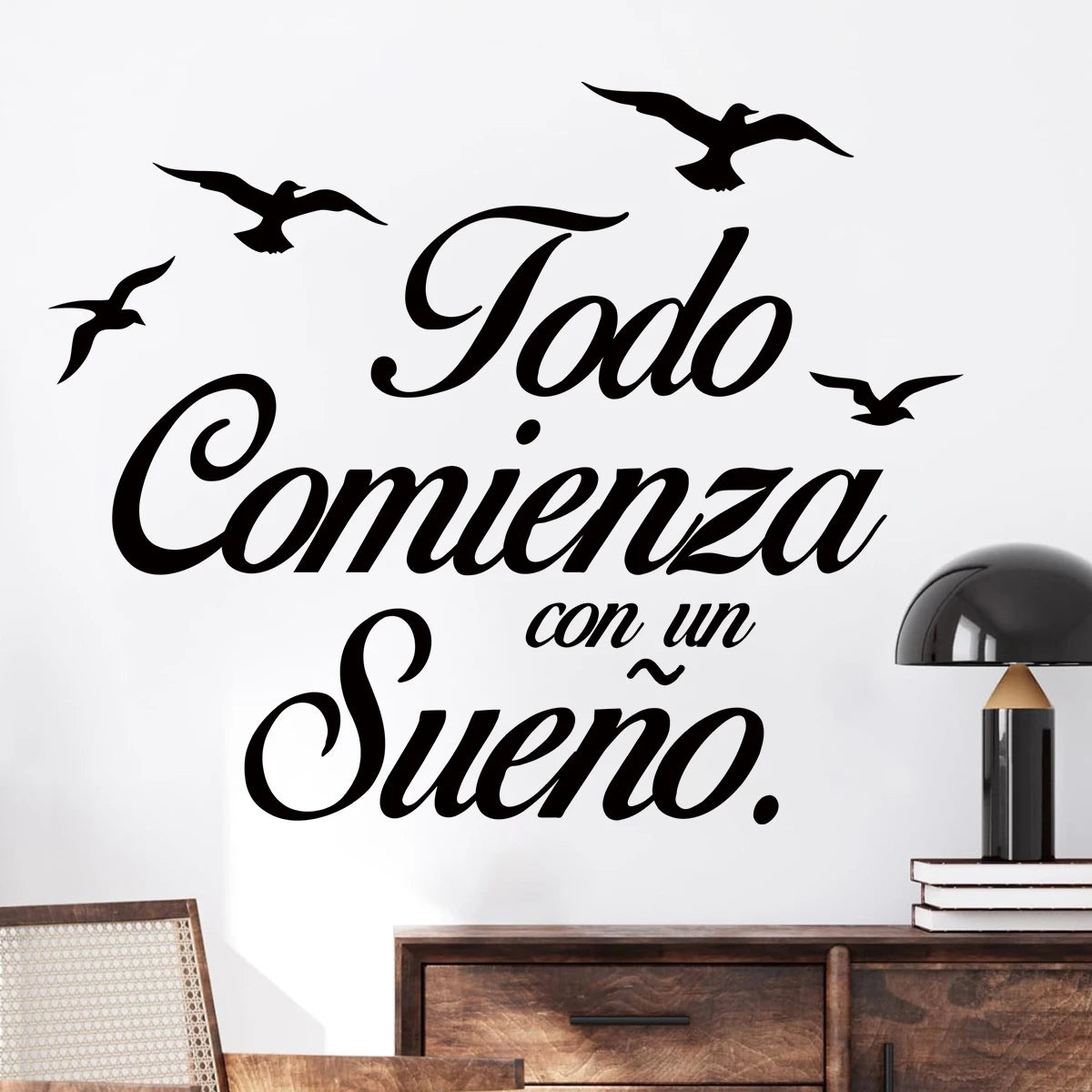 Inspirational Quote Wall Decal | Home Decor removable peel and stick wall decal by HomeDecorDecals.
