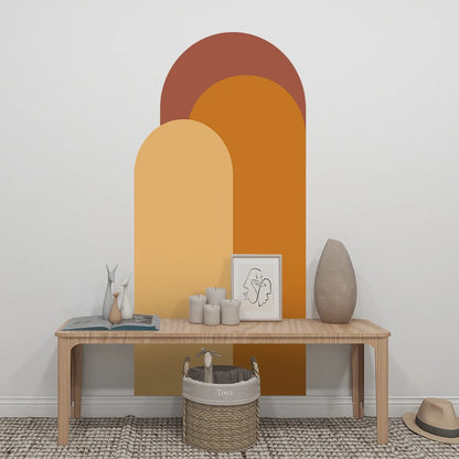 Geometric Arch Wall Decal | Home Decor design details by HomeDecorDecals.