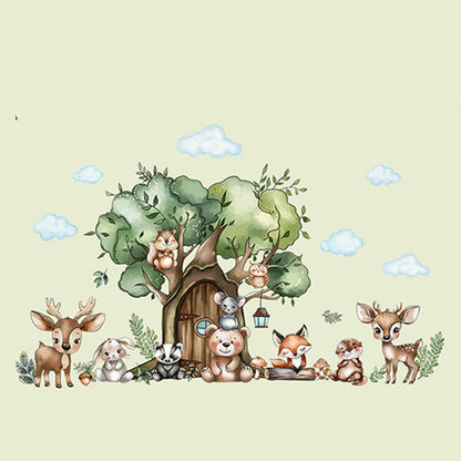 Animals in the Forest Wall Decal | Home Decor home decor design by HomeDecorDecals.