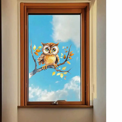 Cartoon Owl Wall Decal | Home Decor design details by HomeDecorDecals.
