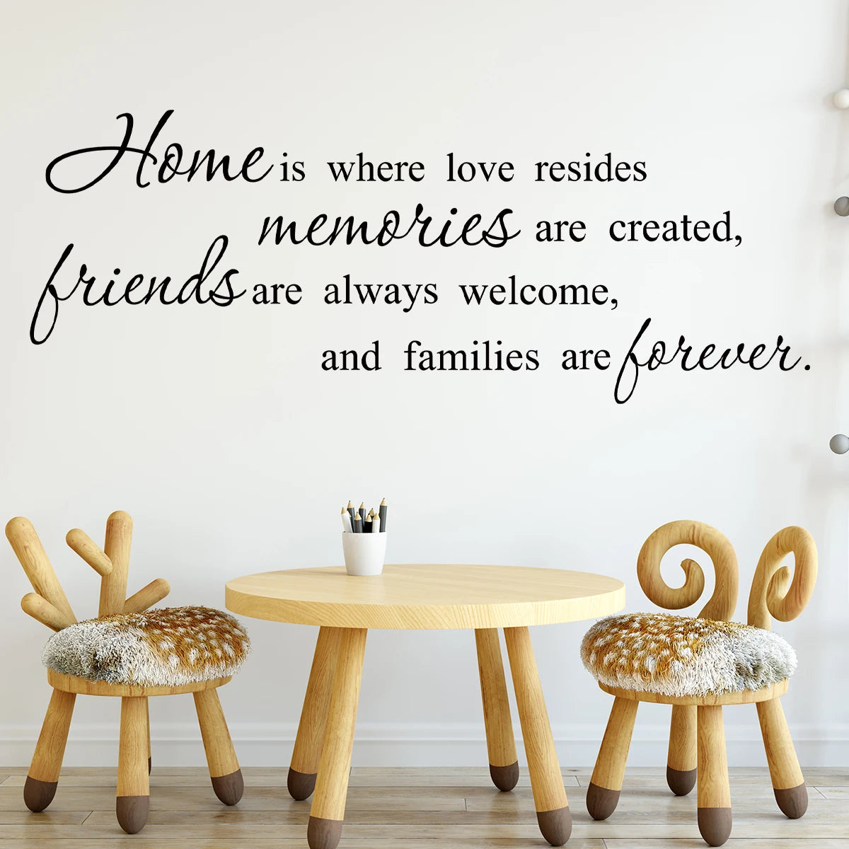 Encouraging Text Wall Decal | Home Decor design details by HomeDecorDecals.