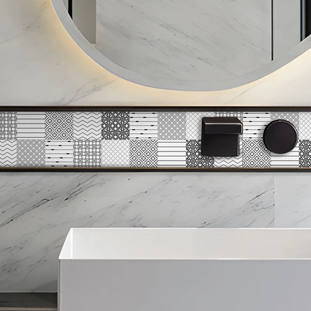 Decorative Strip Waterproof Peel Sticker | Home Decor displayed in room decor by HomeDecorDecals.