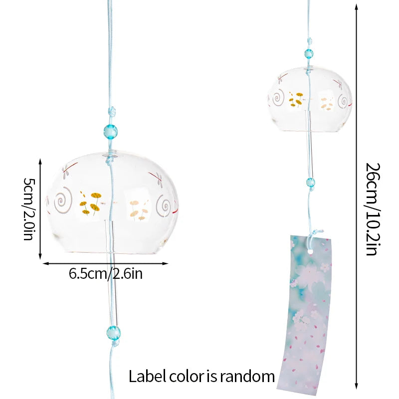 Stained Glass Wind Chimes Small Golden Fish Wind Chimes Can DIY Hand-painted Outdoor Hanging Ornaments Birthday Gift Crafts-HomeDecorDecals_com